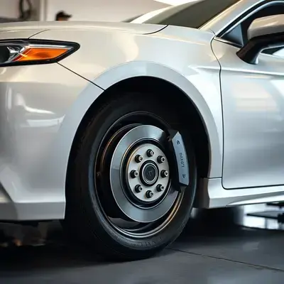 Toyota Camry brake pad service